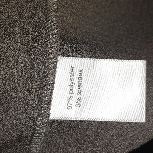 Tan Maurices Open Front Vest with Cinched Waist M - Picture 5 of 6